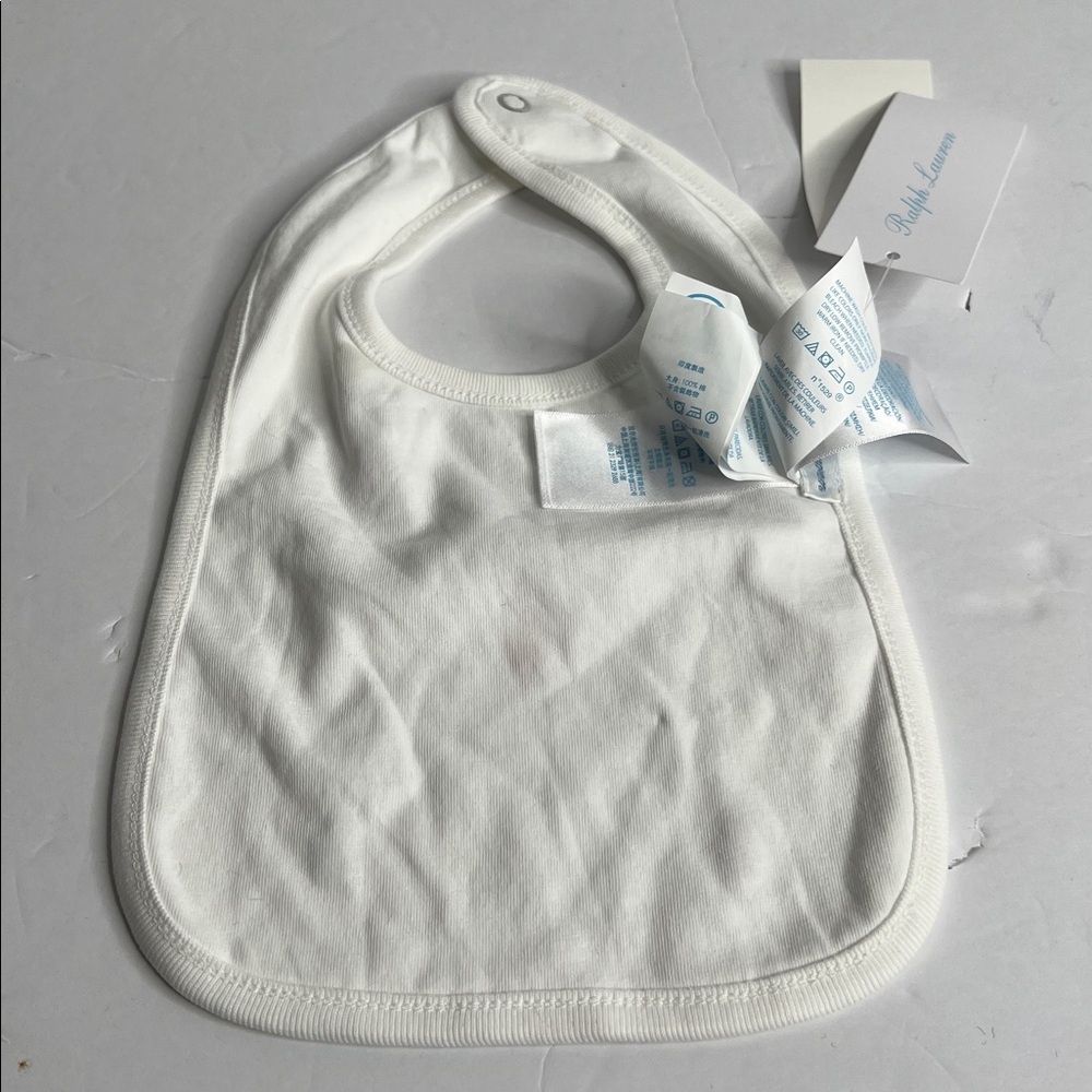 Ralph Lauren Baby Bib - Picture 3 of 6